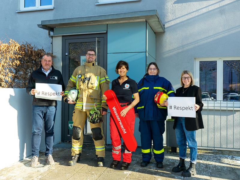 Aufruf für mehr Respekt