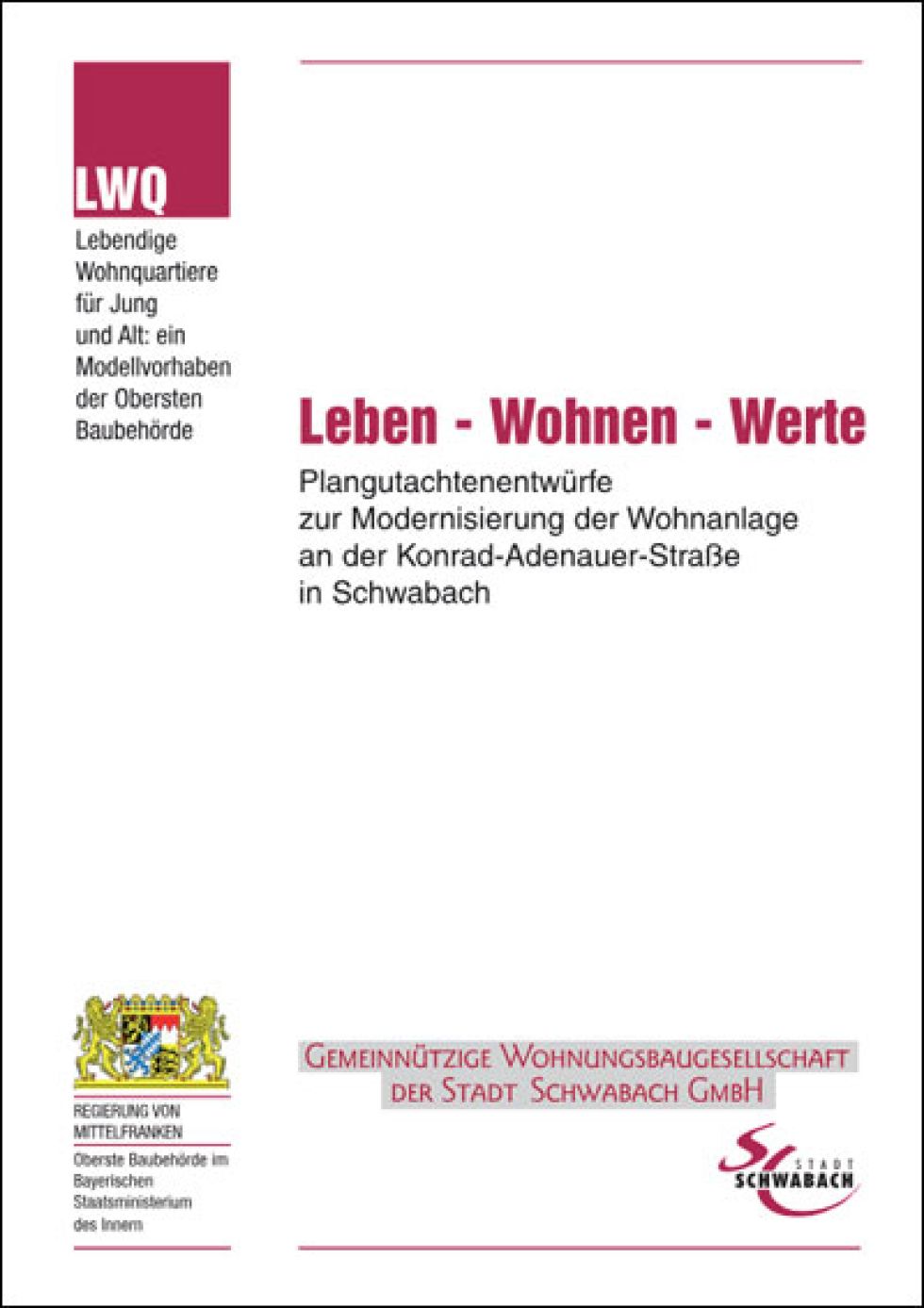 Titelbild Leben - Wohnen - Werte - nur Text
